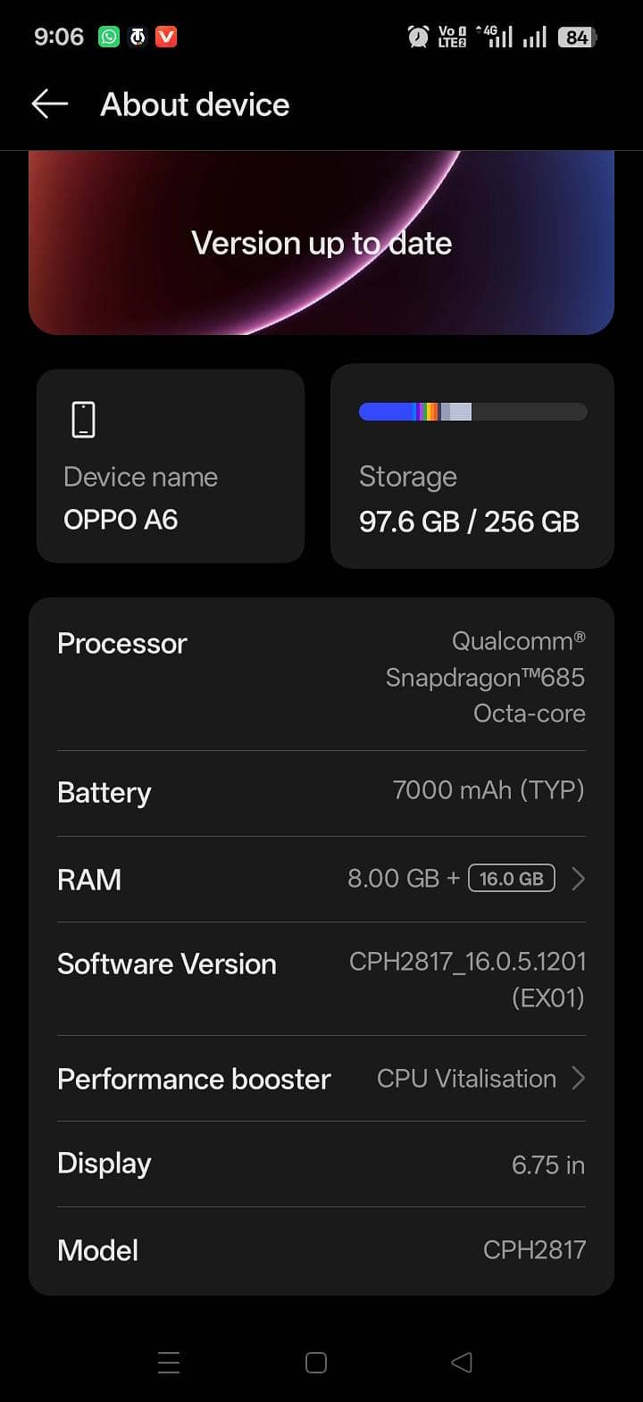 OPPO A6 4