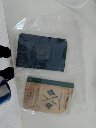 Vintage Historical Passports – British Indian & Pakistan