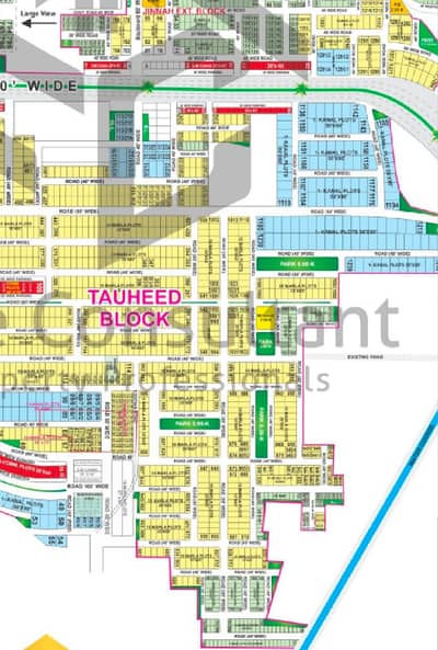 Tauheed Block ,Bahria Town Lahore .