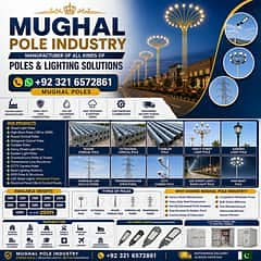 High Mast Pole, Street Light Pole,Highway CCTV Pole,Steel Pole 10-200f