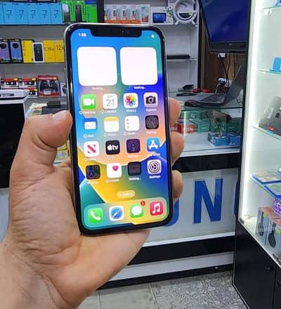 Apple iPhone X 256 GB PTA approved 03276839782 my WhatsApp number