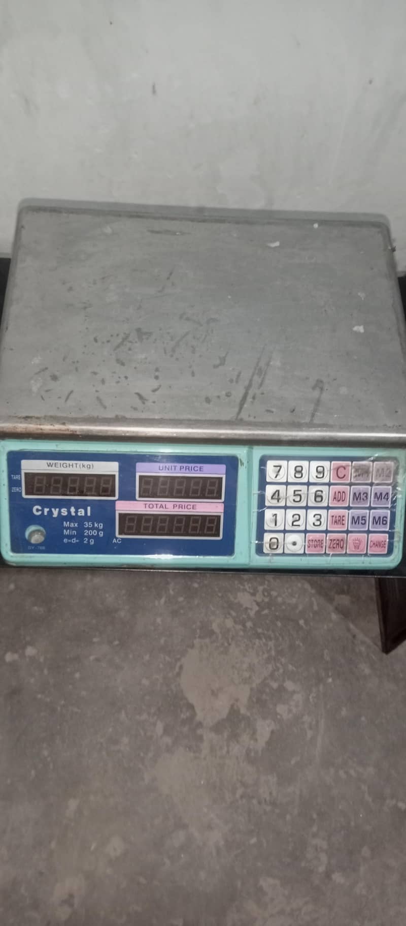 Digital electric scale 1