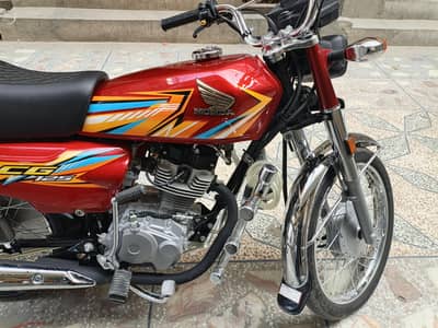 I want to sell my Honda cg125 lush condition 2026 model open voucher