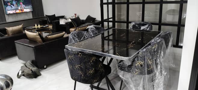 6-seater Dinning Table -Dining-Table -Dinning Chairs