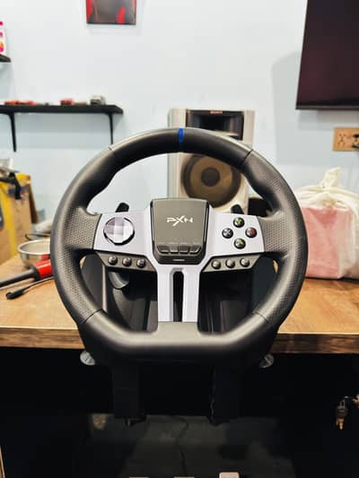 PXN V9 Gen 2 Steering Wheel Almost New - Playstation, XBox, PC