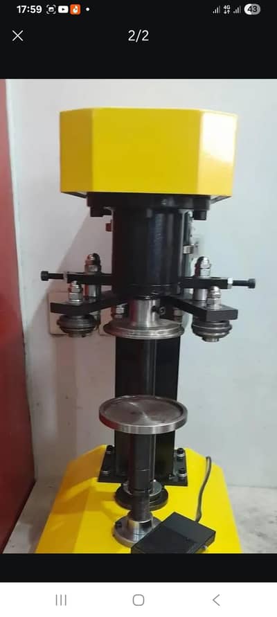 semi automatic can sealing machine
