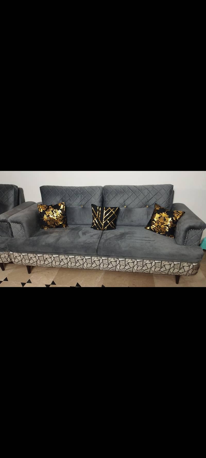 7 seater sofas grayish colour 0