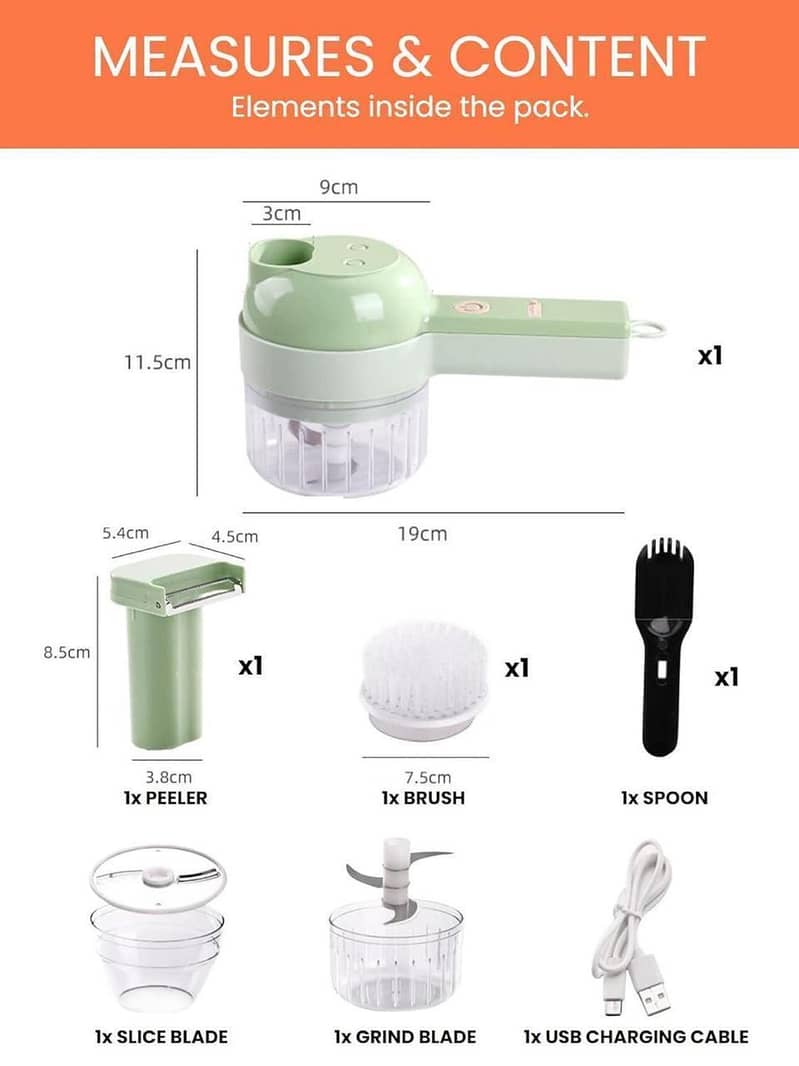 ELECTRIC VEGETABLE CHOPPER 7
