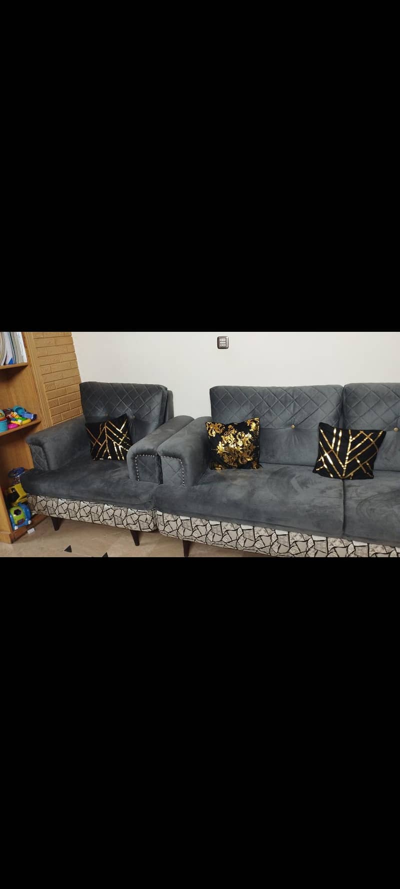 7 seater sofas grayish colour 1