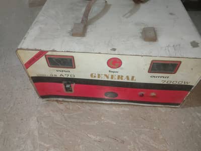 Super General 7000W Automatic Voltage Stabilizer (GS A70) – Heavy Duty