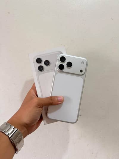 17 pro max silver 256Gb jv price fix