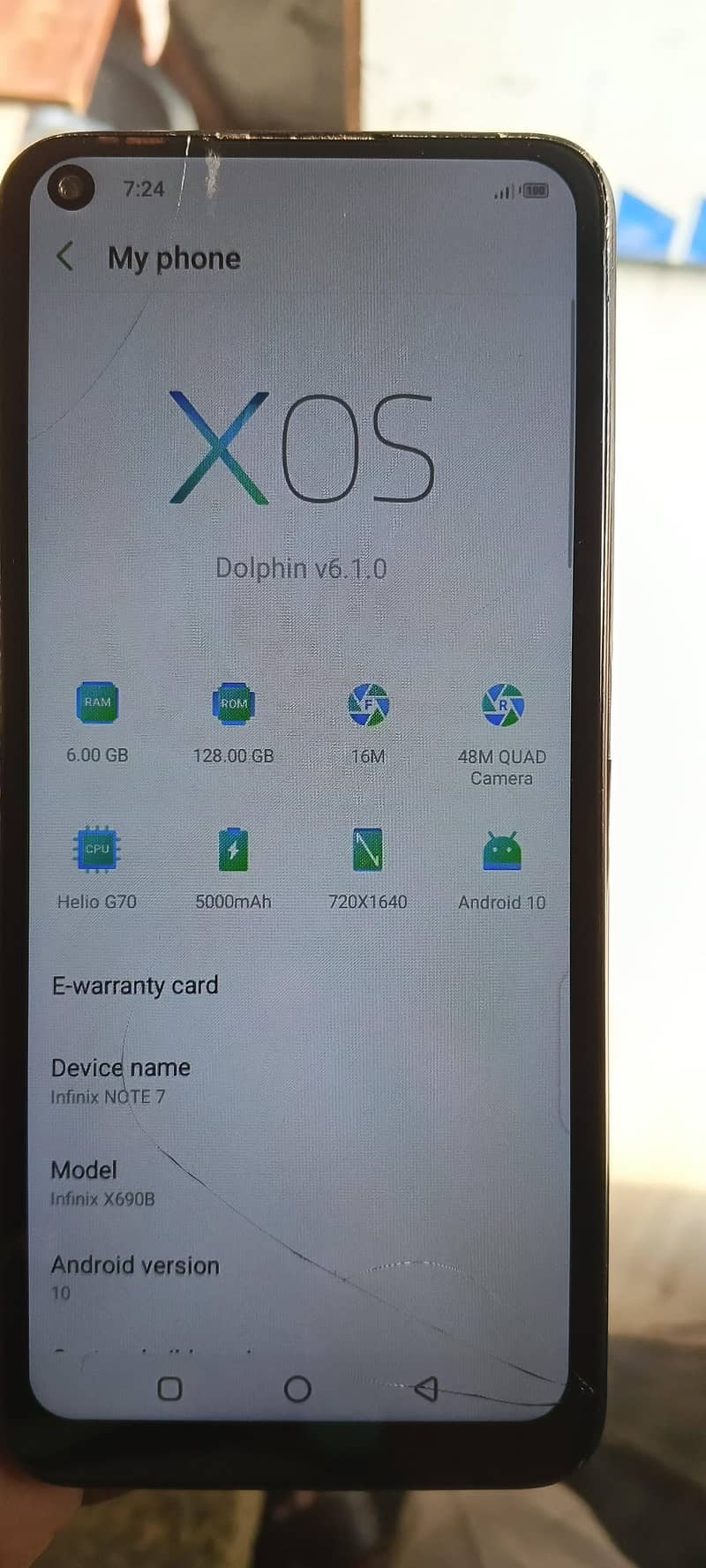 Infinix Note 7 8