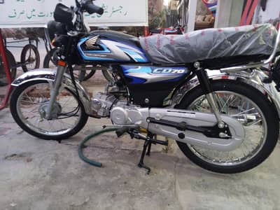 honda CD 70 zero meter black color