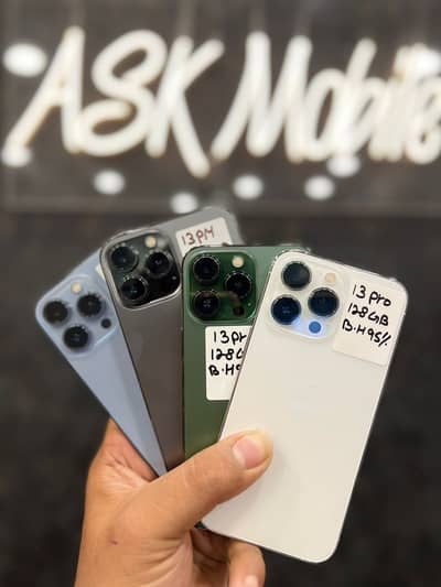 iPhone 13 Pro Max 128/256 PTA Approved