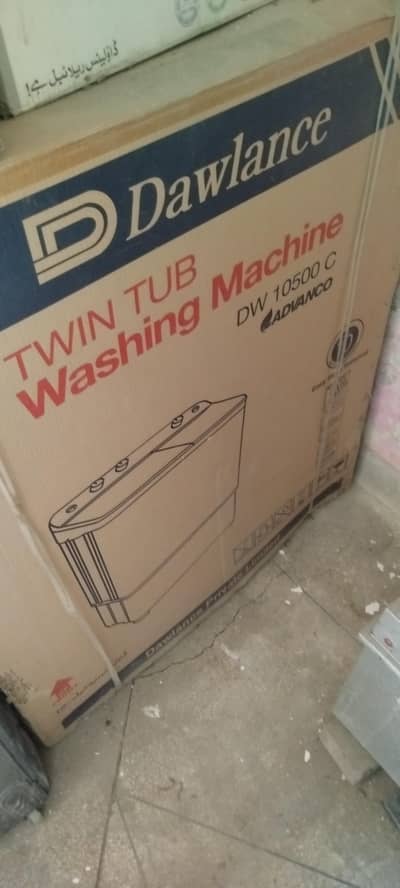dawlance twin tub washer new box pack WD 10500