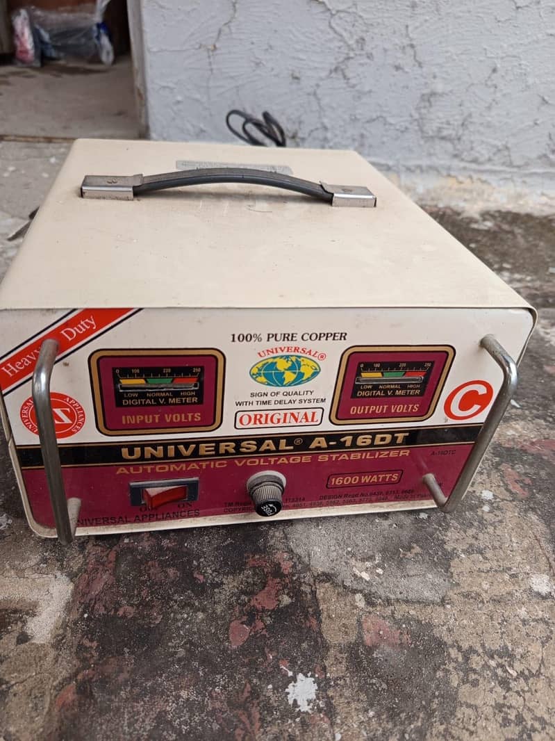 universal 1600W smart stabilizer automatic 0