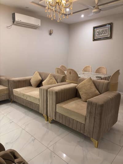 Minimalist modern sofa set