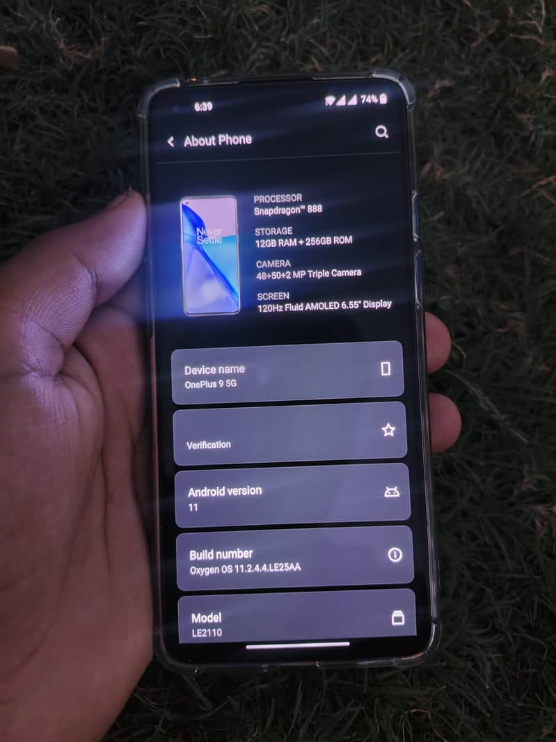 One Plus 9 5g 3