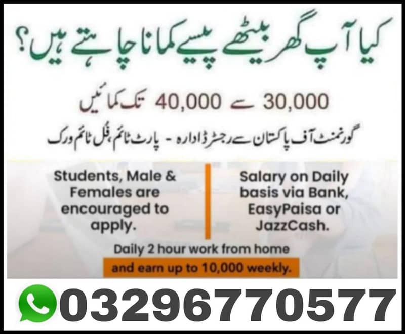 online work part time 0