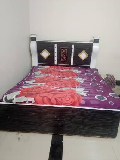 Matching Bedroom Set- Double Bed + 2 Door Wardrobeï