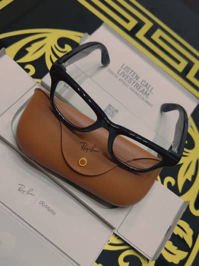 Rayban Meta glasses wayfarer camera recording 10/10
