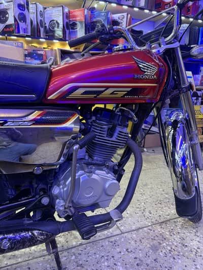 Honda CG 125 SE 2021 end model low mileage total genuine