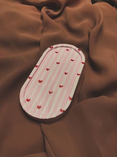 Heart shaped trinket tray available