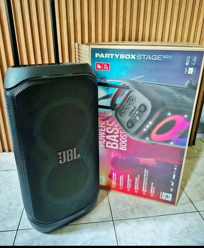 JBL PARTYBOX STAGE 320 brand new