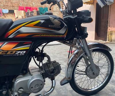 Honda cd 70 2022 Black