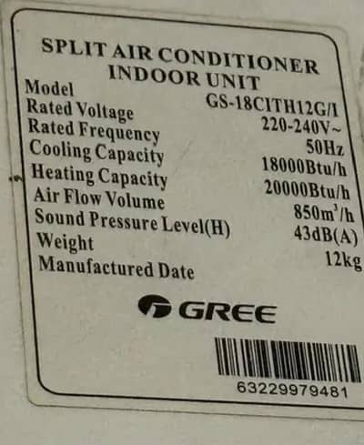 gree g10  inverter
