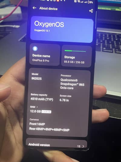 One Plus 8 Pro