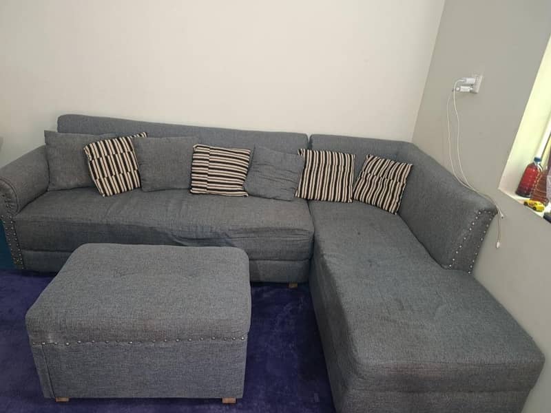 L shaped sofa set 1