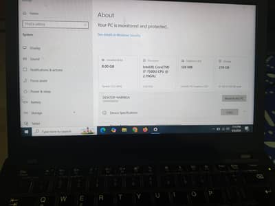 Lenovo Thinkpad x270 Core i7 7th Gen