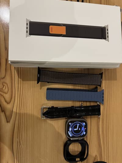 Apple Watch Ultra 1 49mm – Excellent Condition | Multiple Straps + Box