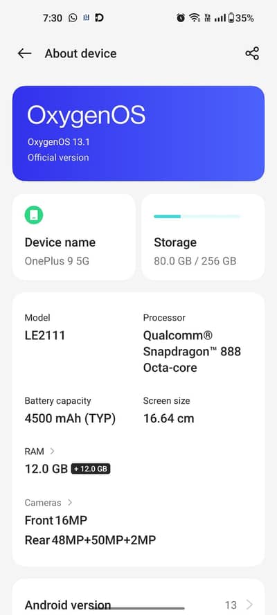 One Plus 9