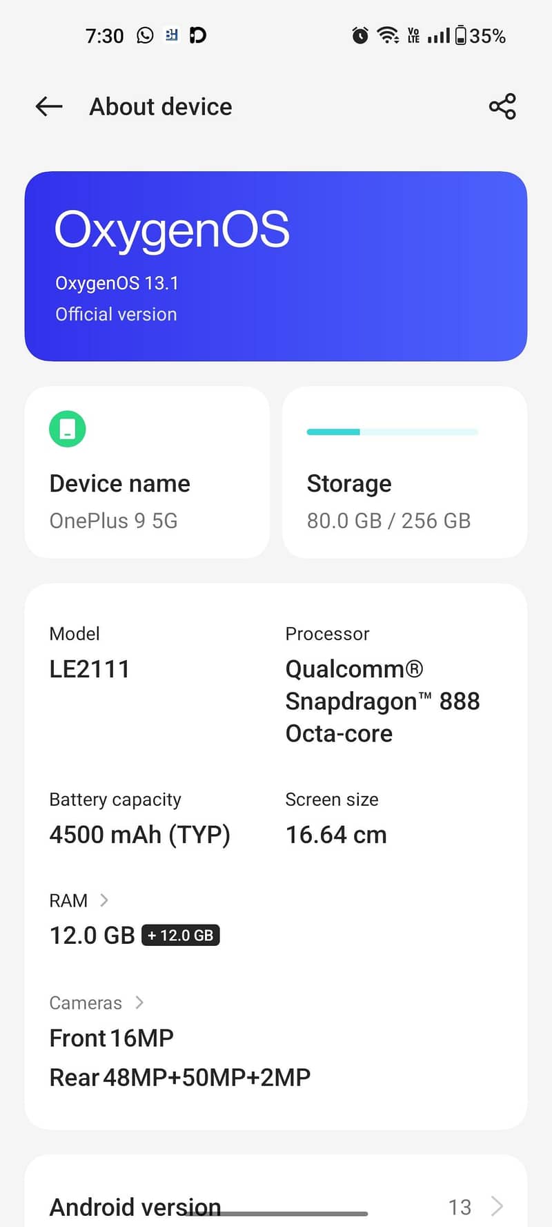 One Plus 9 0