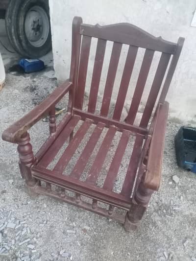 wood made sofa set