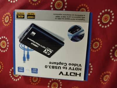 4K HDMI Capture Card | HDMI IN + OUT | USB 3.0 | OBS Support