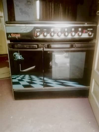 Cooking Range Unused Corona Kitchen Beauty 5 Burner Double Oven