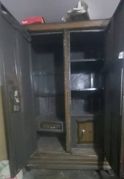 Iron Almirah Double Doors 03014622118