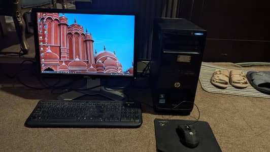 Hp Desktop I5 2nd gen | 128gb ssd | 512gb Hdd | 8gb ram