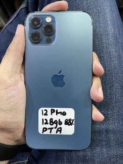 iPhone 12 Pro 128GB PTA Approved - Pacific Blue