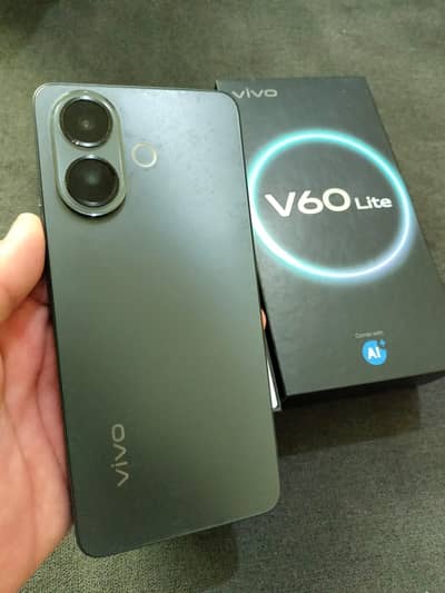 Vivo V60 lite - PTA Approved - 256 Gb Ram - With box
