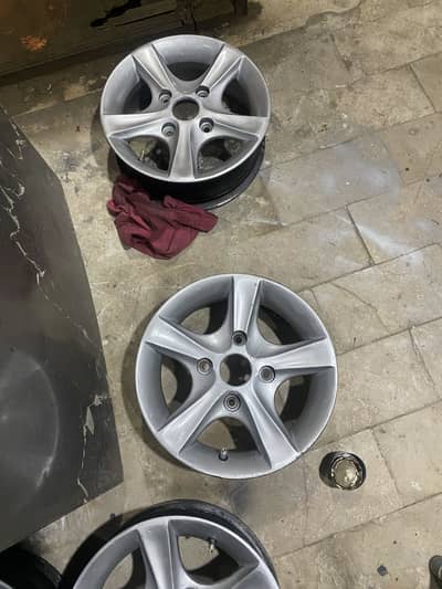 Silver Star Alloy Rims for Sale