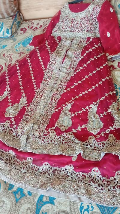 Beautiful Maroon Bridal/Formal Dress