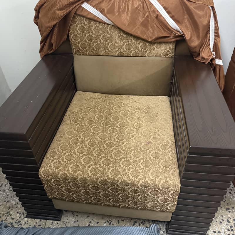Brown sofa 2