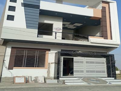 Brand New 4 Bed, 2 Drawing, 2 Dining Room+ 2 Kitchen G+1 House For Sale In Extension-7, Saadi Town