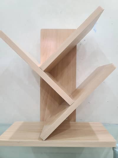 wooden tree book shelf