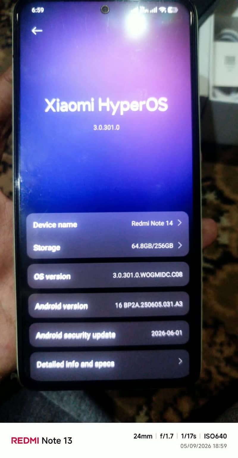 Xiaomi Redmi Note 14 6