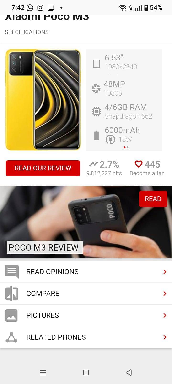 Xiaomi POCO M3 3